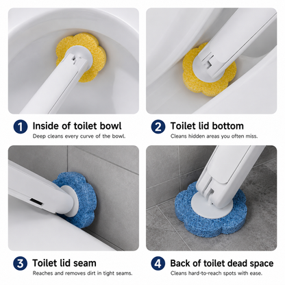 FlushBrush Complete Kit | Includes 18 Heads